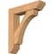 Ekena Millwork Legacy Slat Smooth Bracket w/ Offset Brace, Western Red Cedar, 7 1/2"W x 32"D x 36"H BKT0806X32X36LEC06SWR - alternate 1